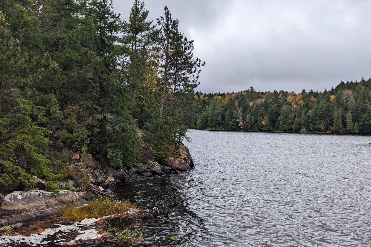 view of silent lake ontario